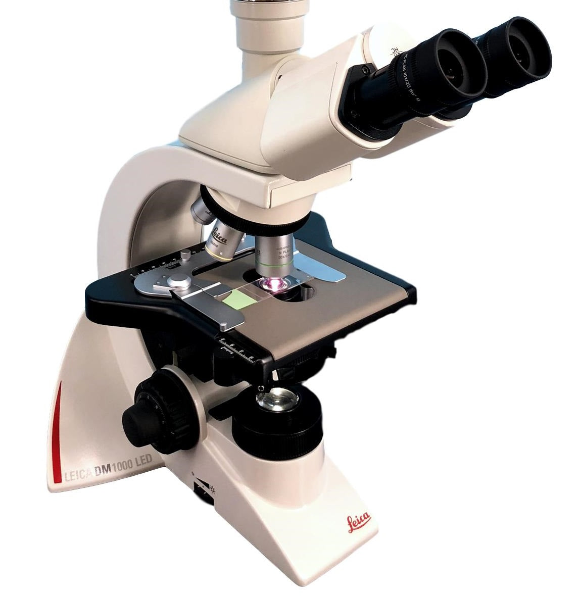 Leica DM1000 Trinocular Microscope