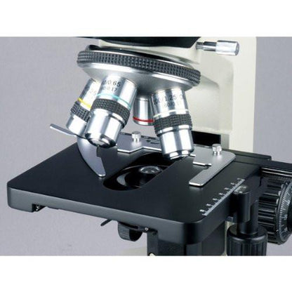 Microscopio Veterinario AmScope T390A-PCS – Trinoculare, Contrasto Di Fase – 40X-1600X - Foto 3