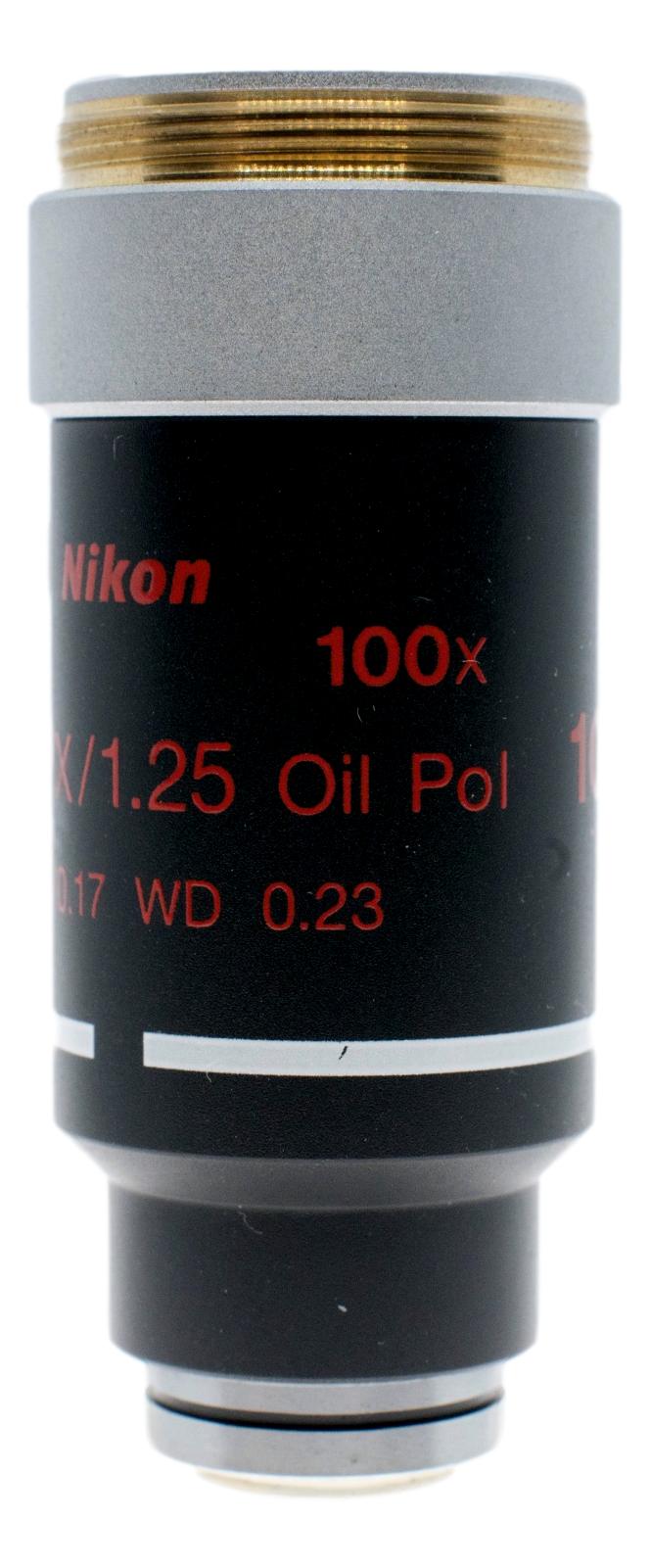 Nikon 100x Oil Pol Objective