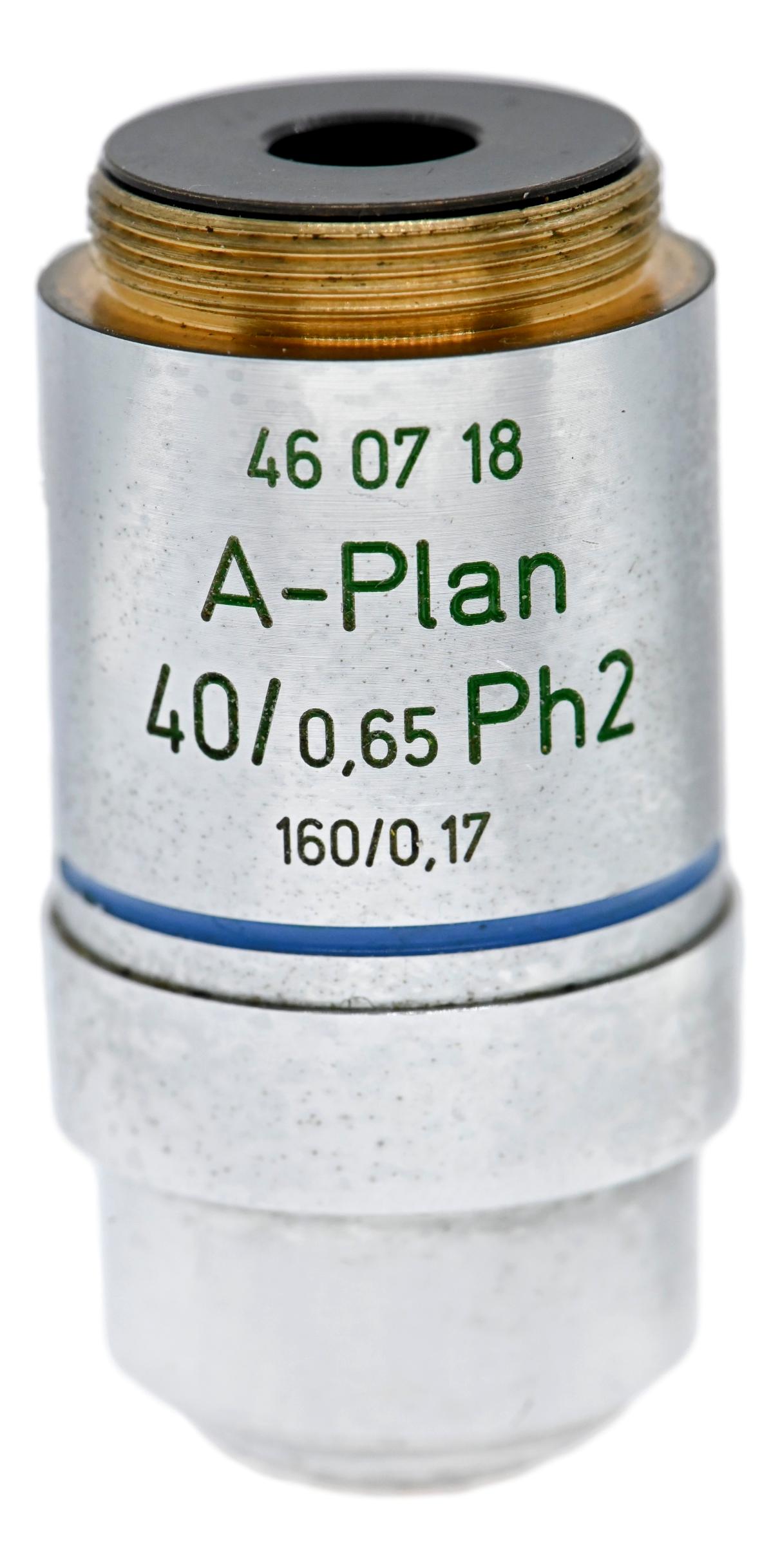 Zeiss A-Plan 40x Phase 2 Objective