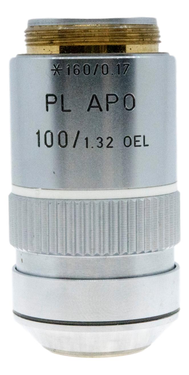 Leitz 100x PL APO Oil Objective – Microscope Central