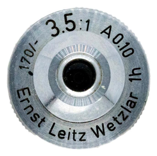 Leitz 3.5x Objective