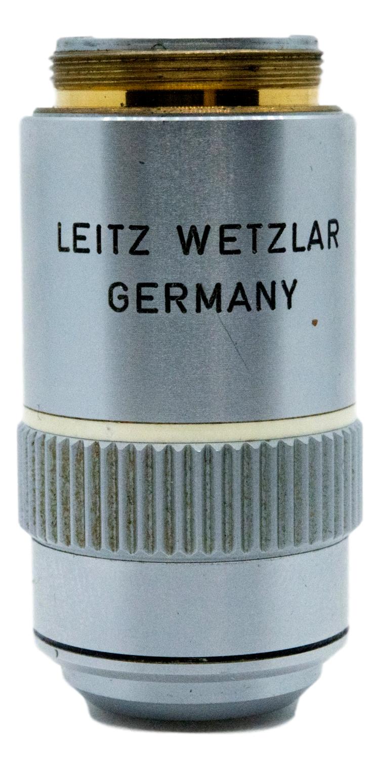 Leitz 100x NPL FLUOTAR OIL OBJECTIVE – Microscope Central