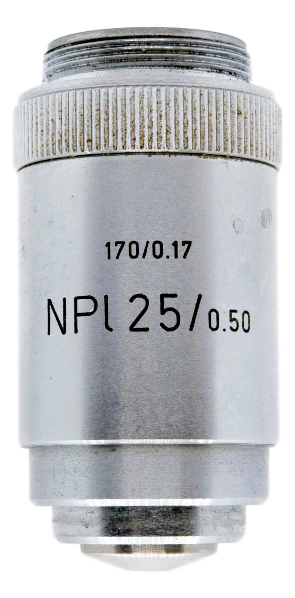 Leitz NPL 25x Objective – Microscope Central