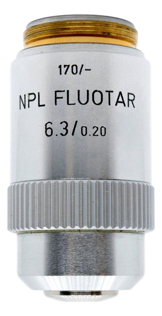 Leitz NPL Fluotar 6.3x Objective