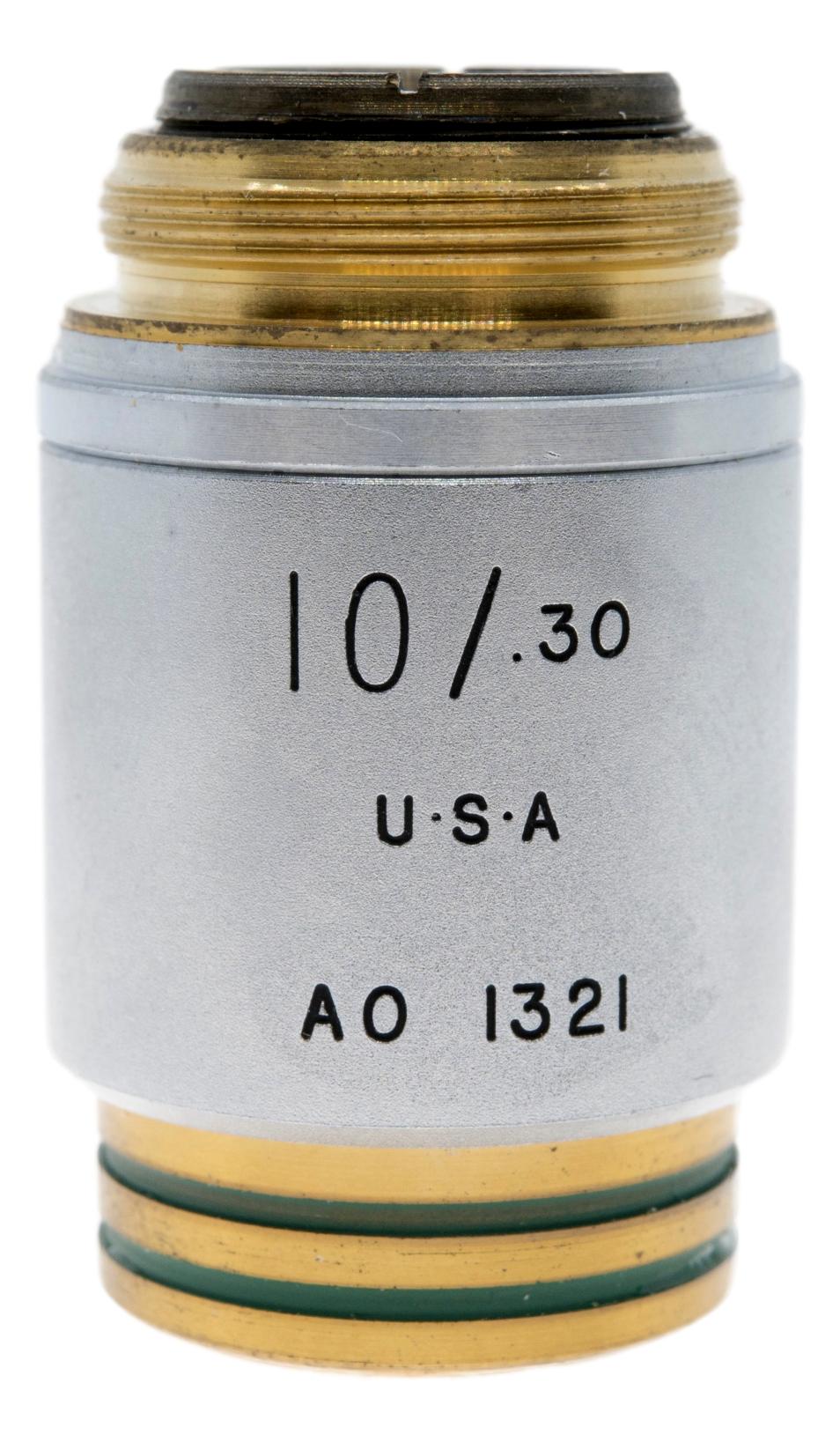 AO American Optical 10x PLAN APO InfinityCorrected Objective 1321
