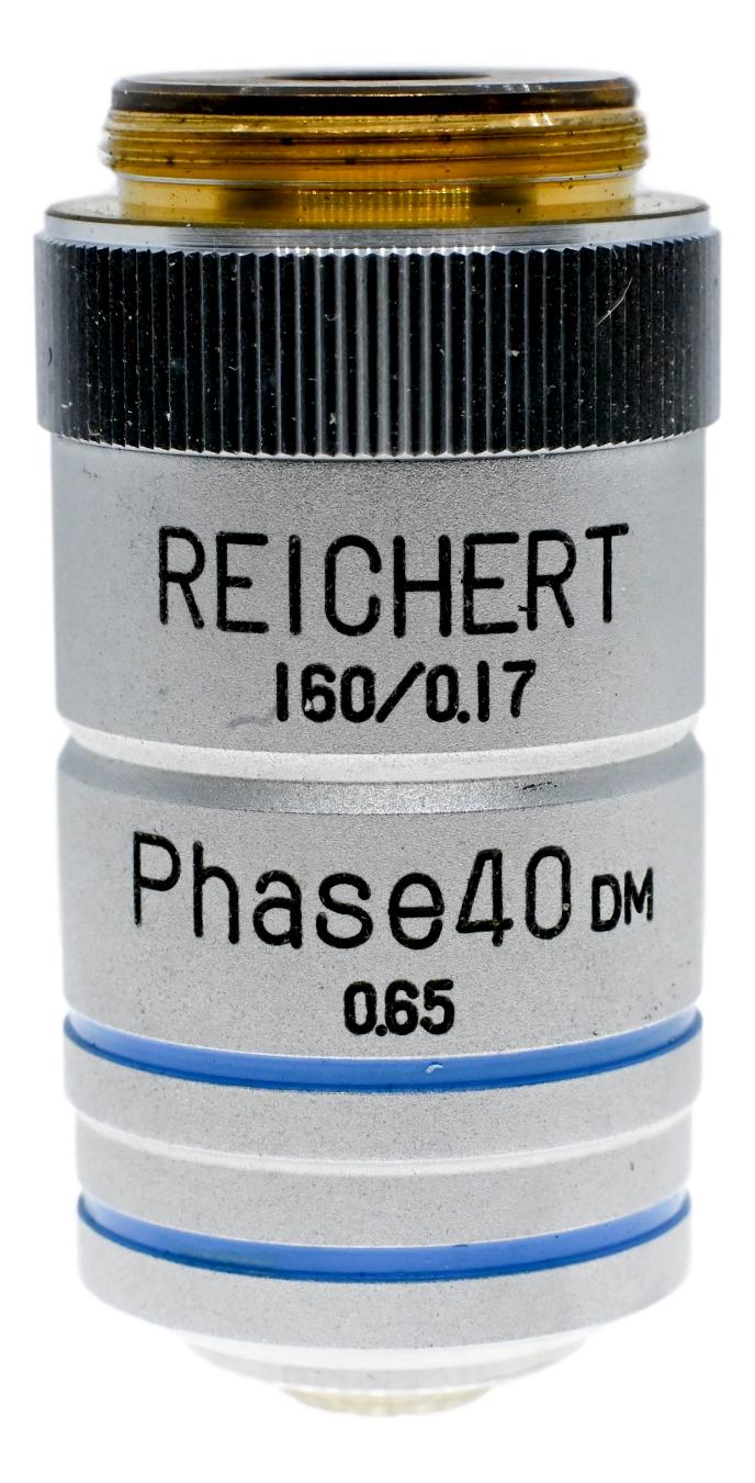 Reichert 40x Phase DM Objective