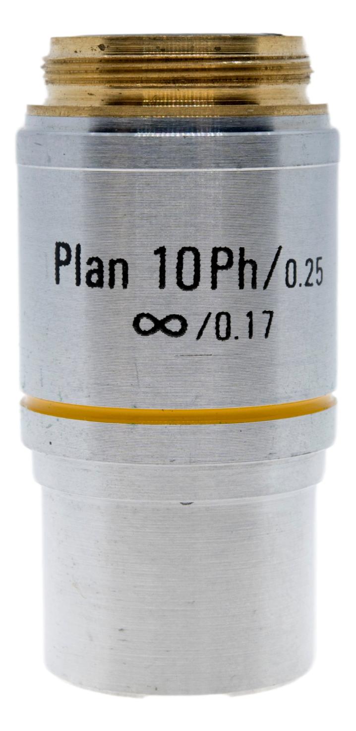 Leica 10x Plan Phase Contrast Objective # 13175000 Leica ATC2000