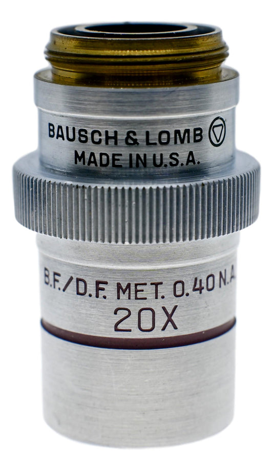 Bausch & Lomb 20x BF / DF Metallugerical Objective