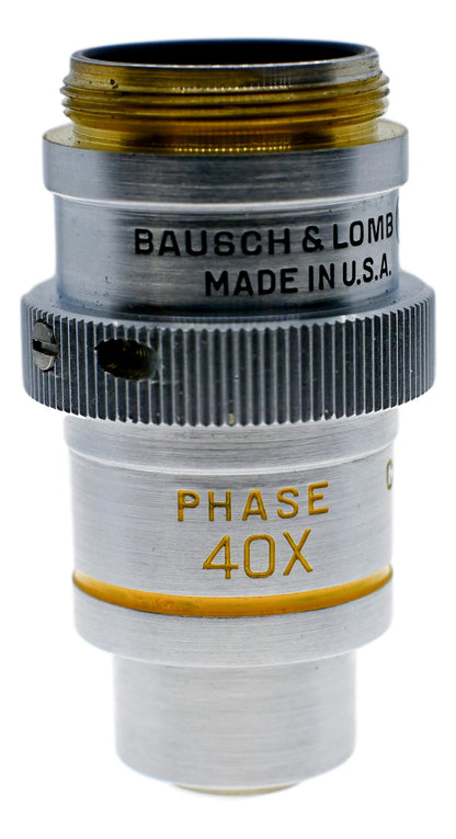 Bausch & Lomb 40x Phase Contrast Plan Achromat Objective