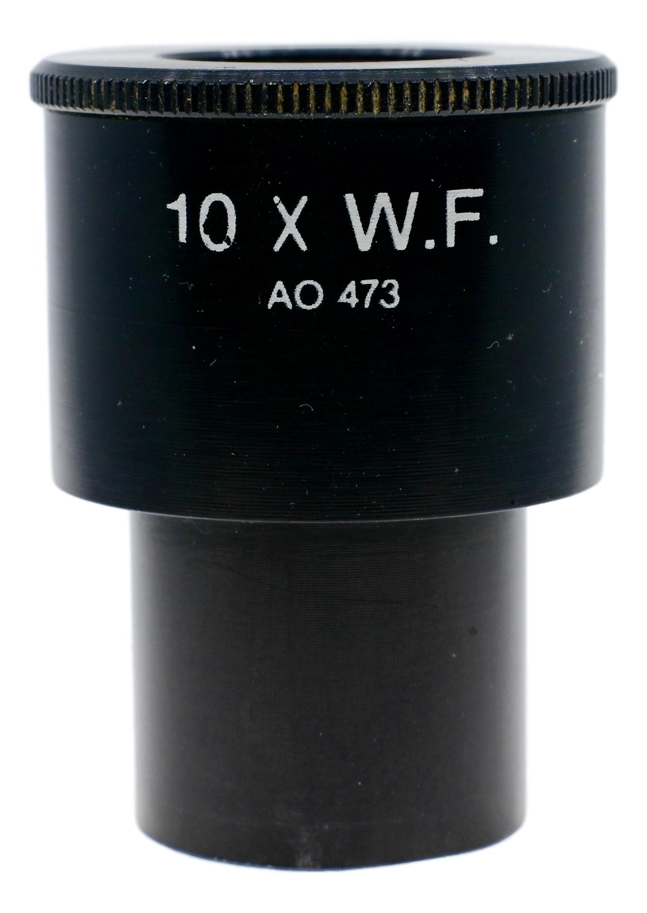 American Optical / AO 10x W.F. #: AO 473 Eyepiece – Microscope Central
