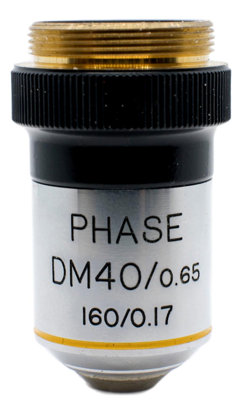 Bausch & Lomb DM 40x Phase Objective – Microscope Central