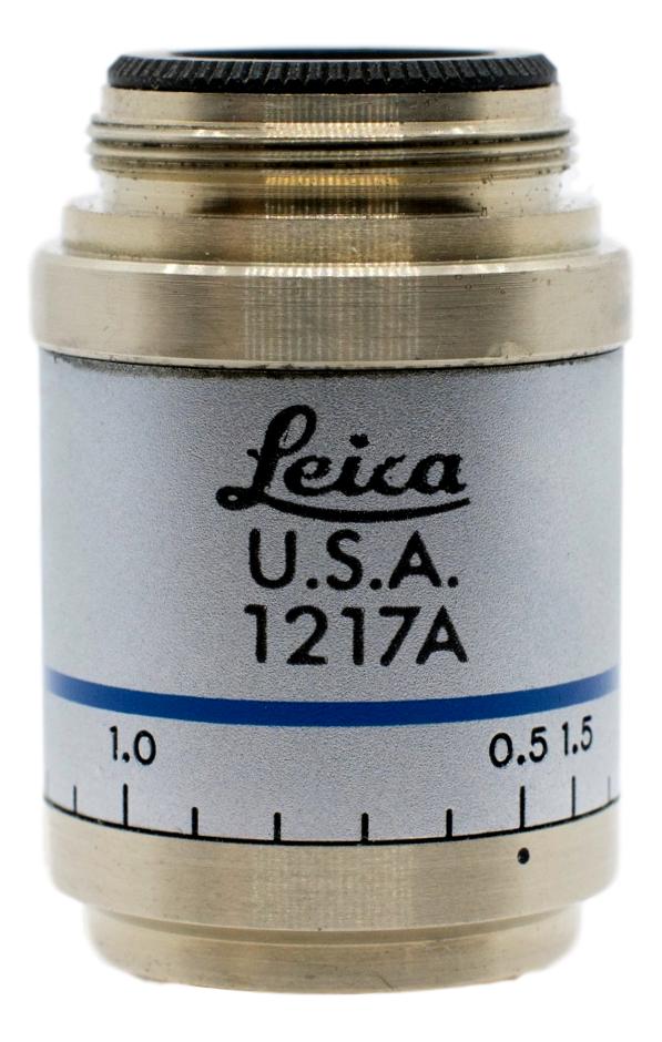 Leica 20x LWD Phase Achromat Objective W/ Correction Collar