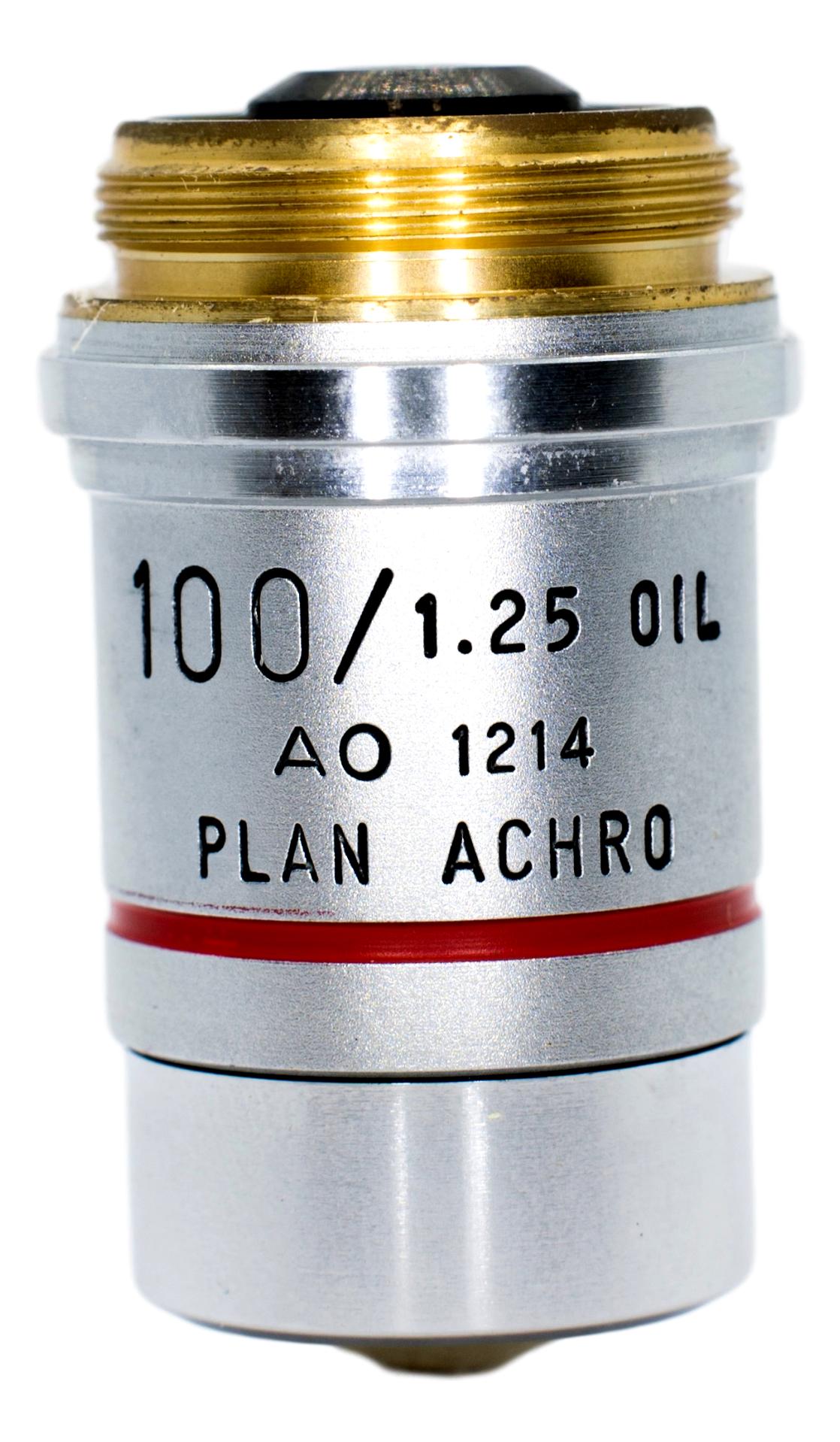 AO Plan Achro 100x Oil DarkField Phase  Objective