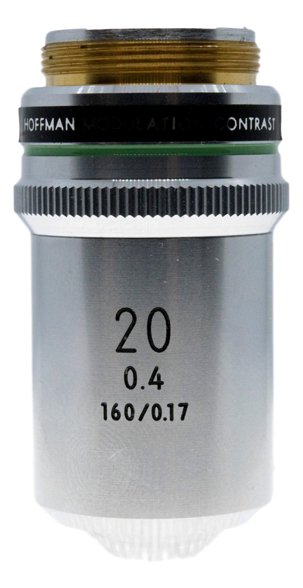 Nikon 20x Objective Hoffman Modulation Contrast – Microscope Central