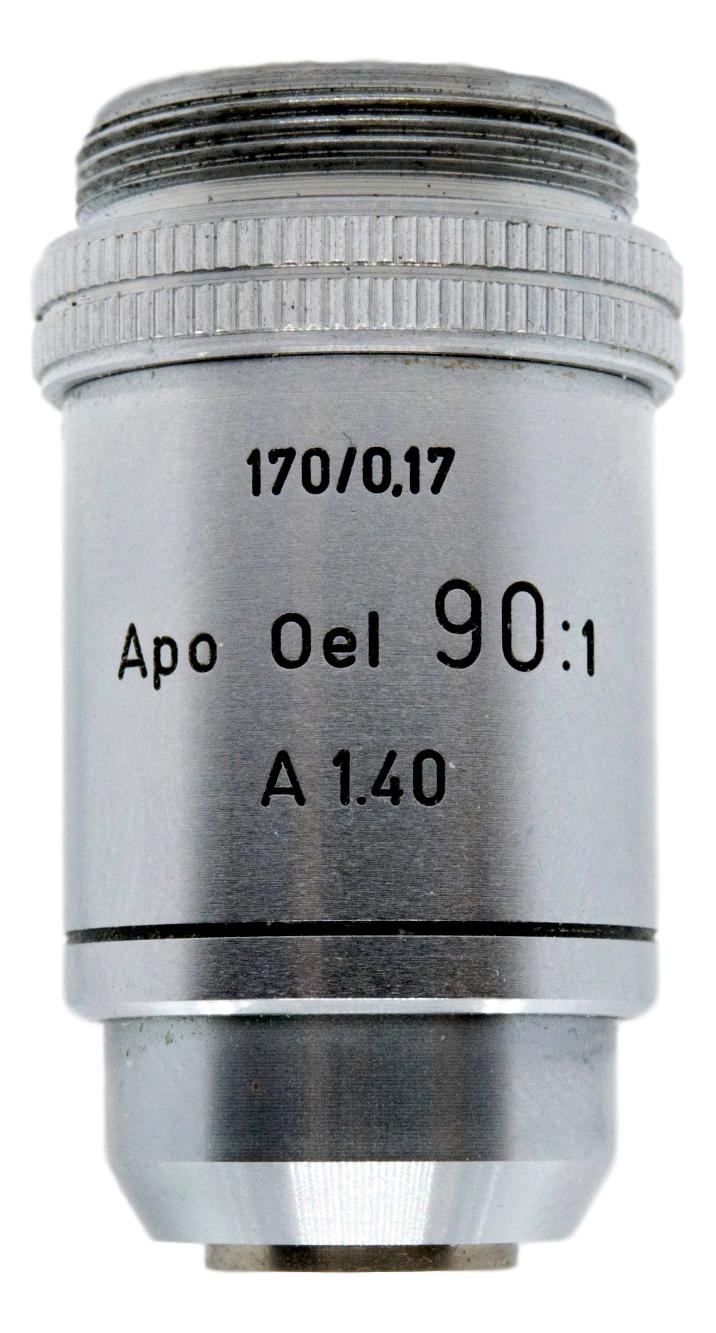 Leitz 90x APO Oil Objective – Microscope Central