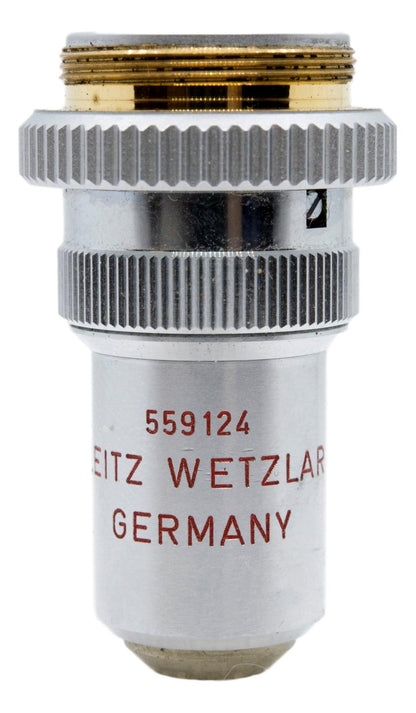 Leitz L32P / UT50 Dual Magnification Objective With Iris Diaphragrm