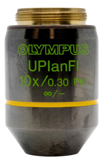 Olympus 10x UPlan FL Phase 1 Objective