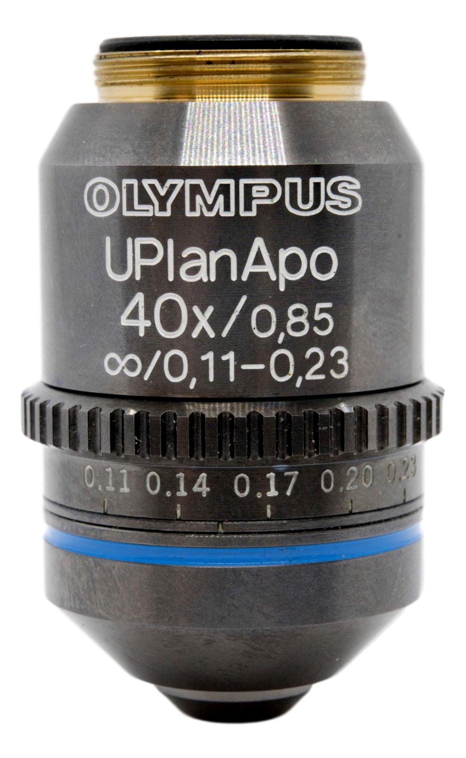 Olympus 40x UPlan APO Correction Collar Objective
