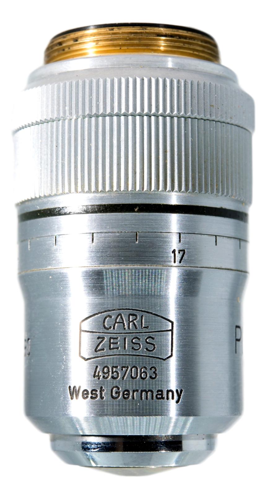 63x Object Microscope Zeiss 63x Plan-Neofuar Correction Collar Objective – Microscope Central