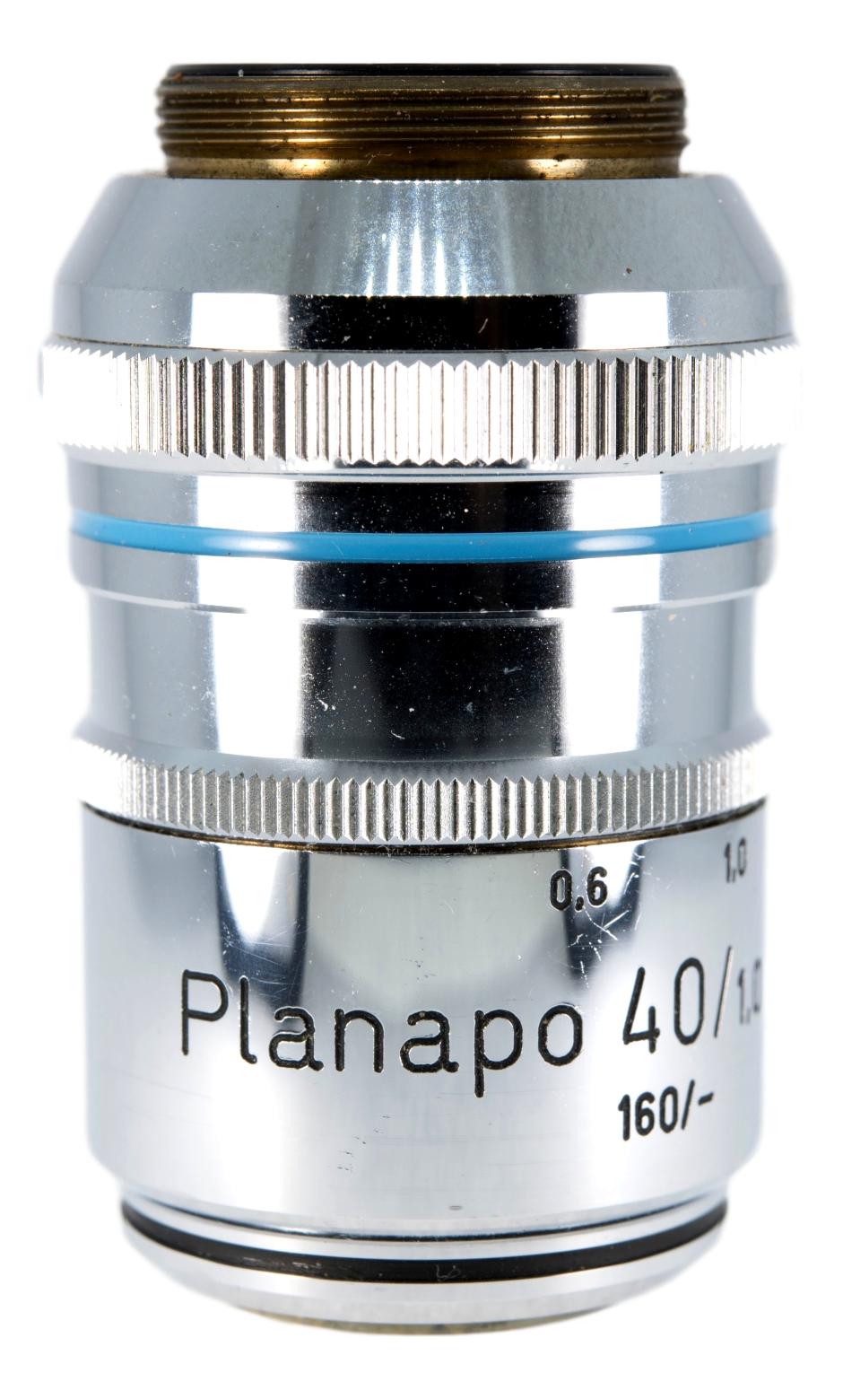 Zeiss 40x Planapo Iris-Diphgram Oil Objective