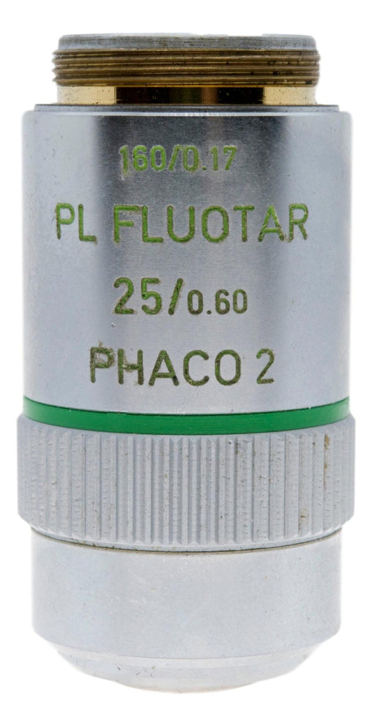 Leitz 25x PL FLUOTAR PHACO / Phase-Contrast #2 Objective