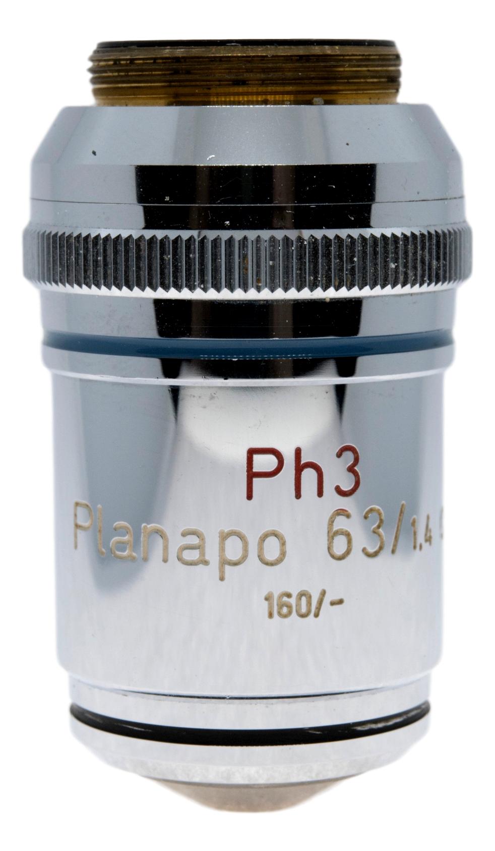 Zeiss 63x Planapo Oil Phase-Contrast 3 Objective – Microscope Central