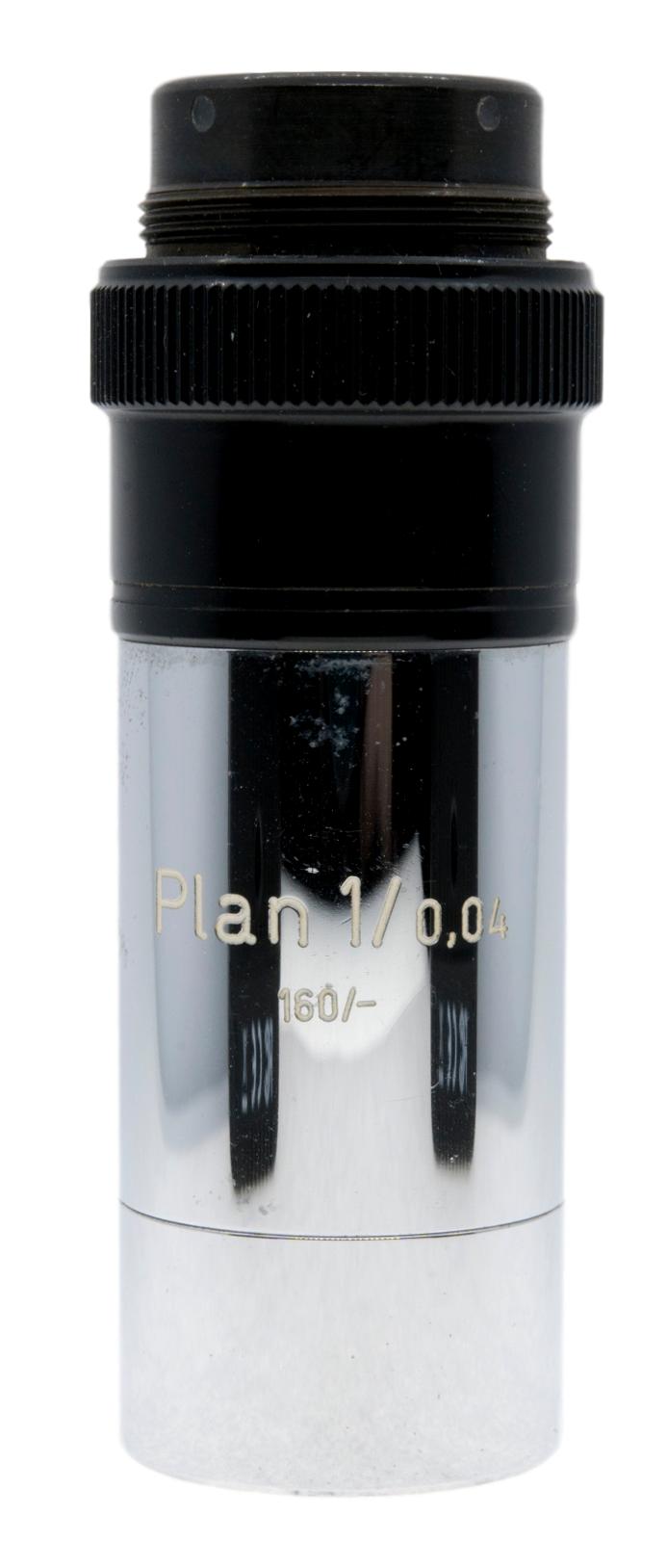 Zeiss Plan 1X / 0.04 160mm Tube Length Objective – Microscope Central
