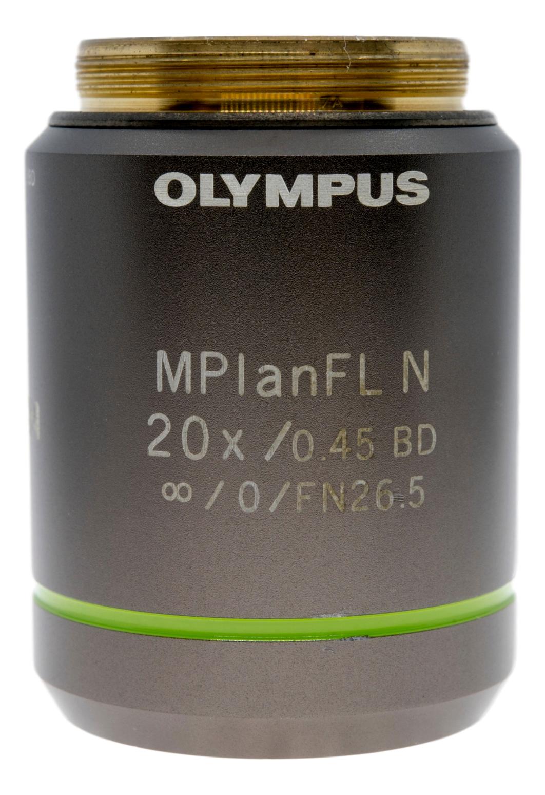 Olympus MPlanFL N 20x BD Microscope Objective