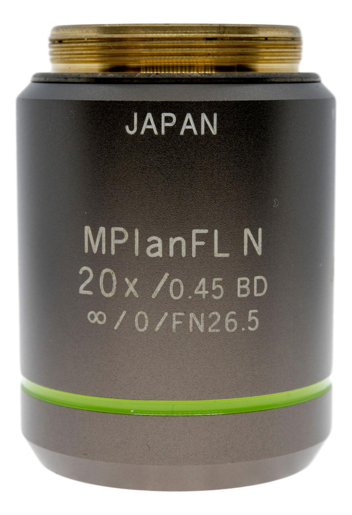 Olympus MPlanFL N 20x BD Microscope Objective