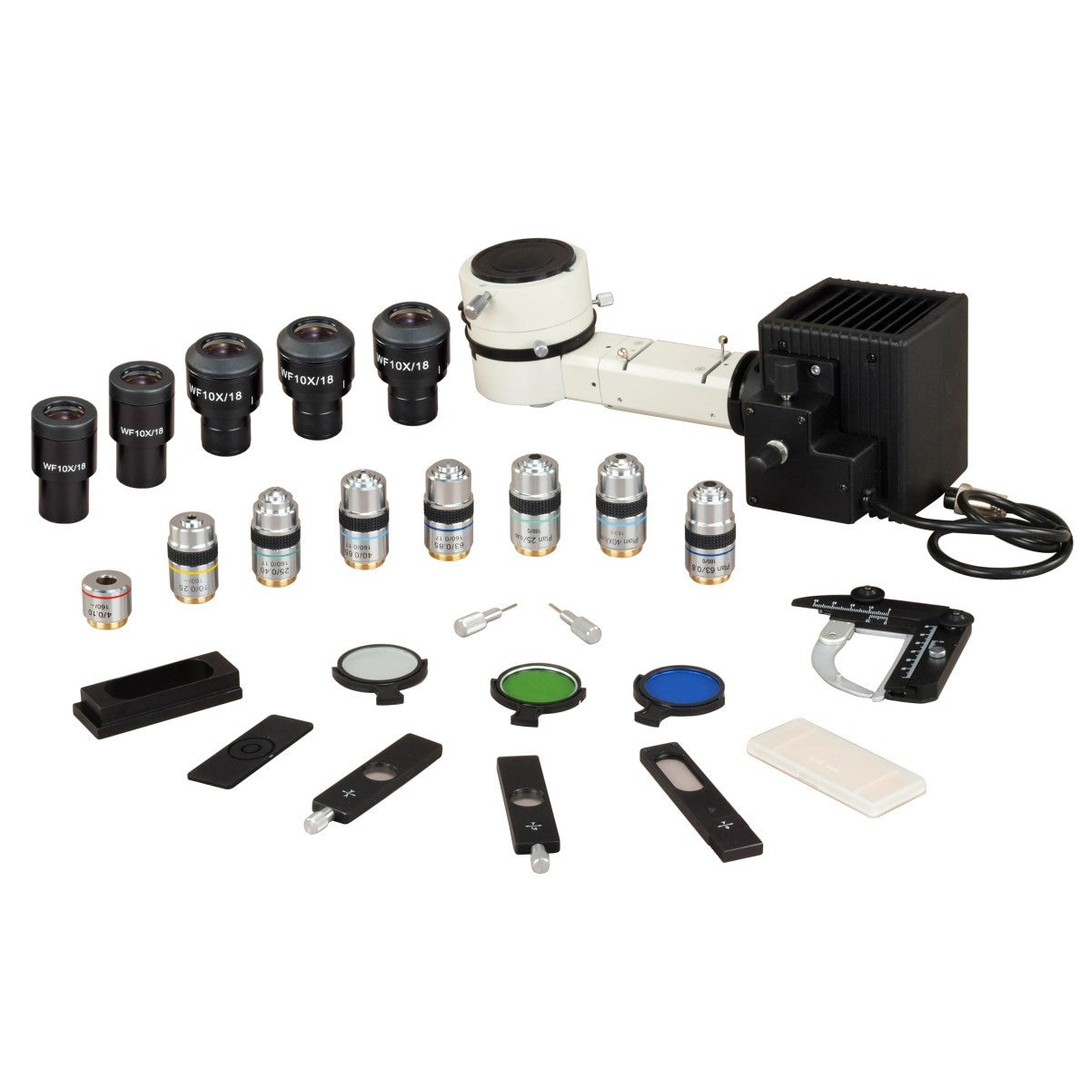 OMAX 50X-787.5X Trinocular Ore Petrographic Polarizing Microscope