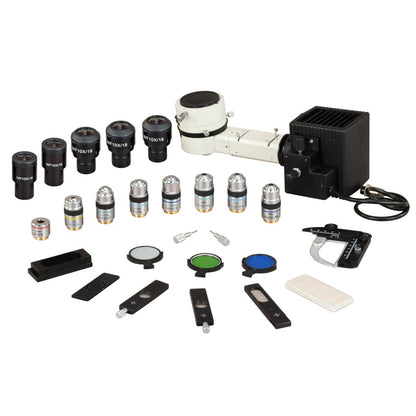 OMAX 50X-787.5X USB3 10MP Trinocular Ore Petrographic Polarizing Microscope with Bertrand Lens