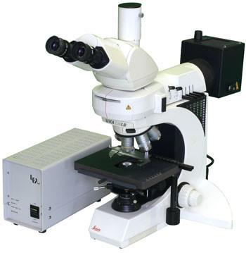 Leica DMLB Transmitted and Reflected Light Fluorescence Upright Microscope