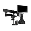 Scienscope MAC2-PK3-DM HD Macro Zoom Video System - Camera & Monitor with LED Dome Light on Heavy Duty Articulating Arm