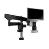Scienscope MAC2-PK3-E2D-FX HD Macro Zoom Video System - Camera & Monitor with Diffused LED Ring Light on Heavy Duty Articulating Arm