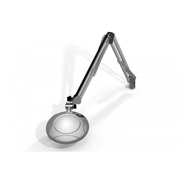 Meiji MG800/2XSIL Round 2x Tabletop Magnifier - Silver