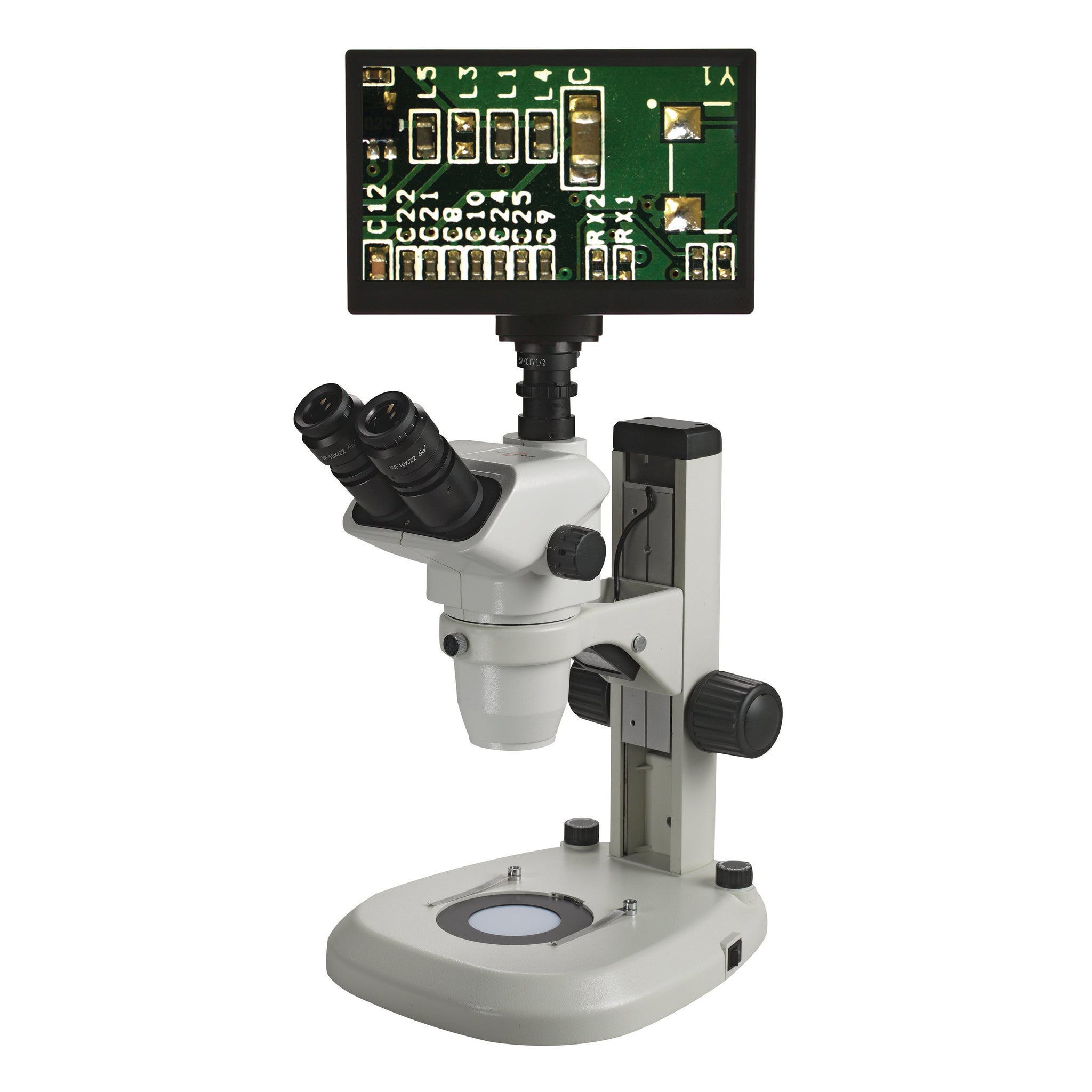 Accu-Scope 3076 4K LED Digital Stereo Microscope 0.67x - 4.5x ...