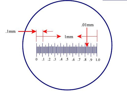 NIST Traceable Stage Micrometer 1mm/100 Divisions – Microscope Central