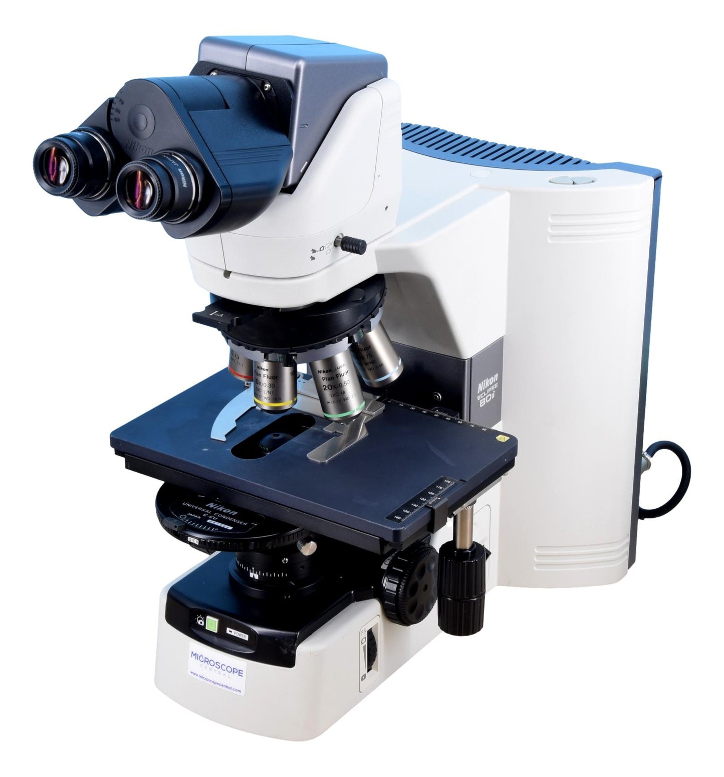 Nikon 80i Nomarski DIC Microscope | Fully Serviced – Microscope Central