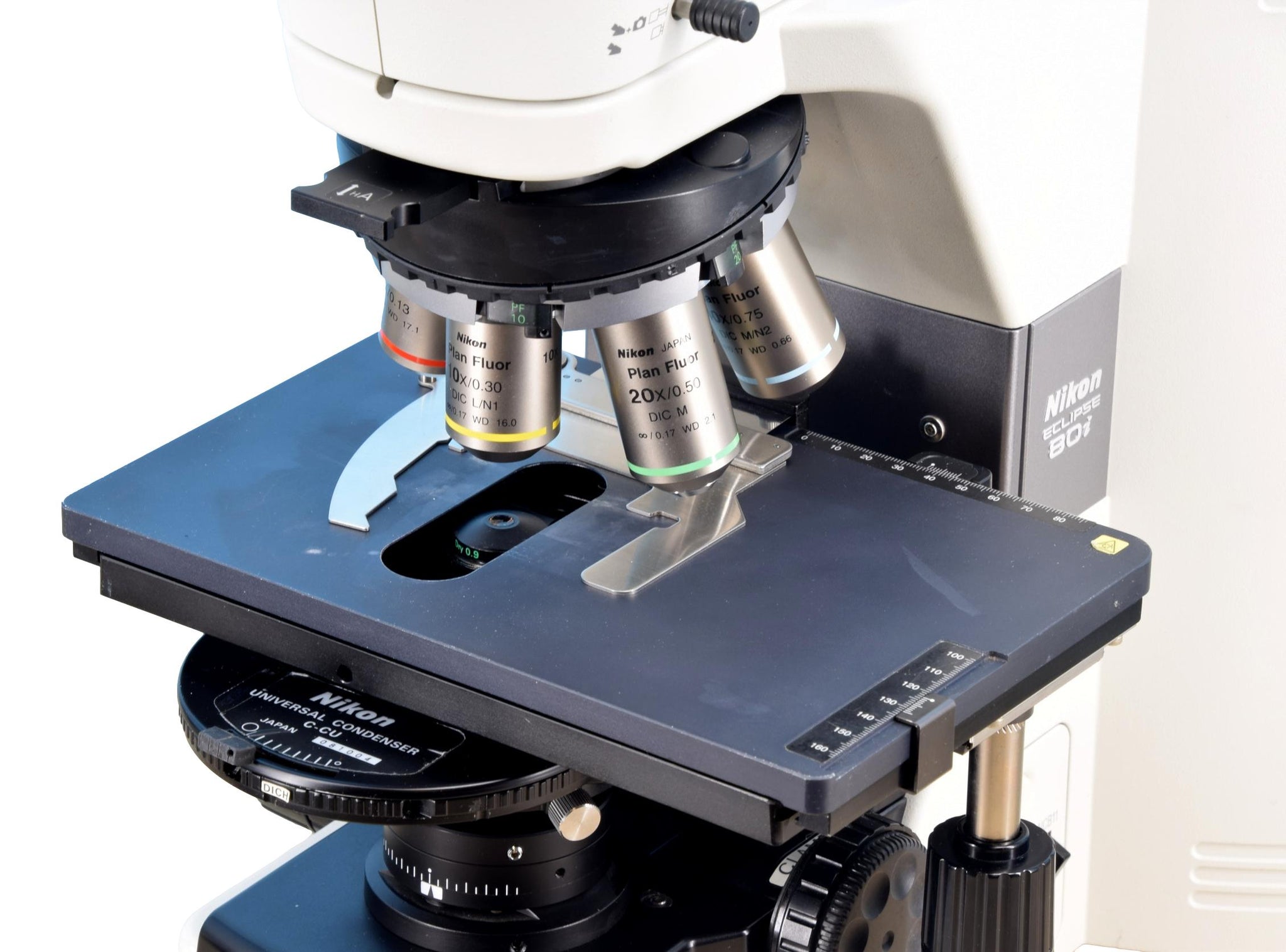 Nikon 80i Nomarski DIC Fluorescence Microscope | Fully Serviced ...