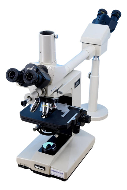 Nikon Labophot Dual Viewing Trinocular Microscope