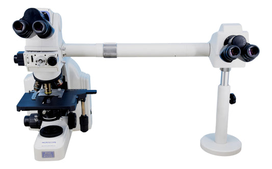 Nikon E400 Dual Viewing Side-By-Side Teaching Microscope