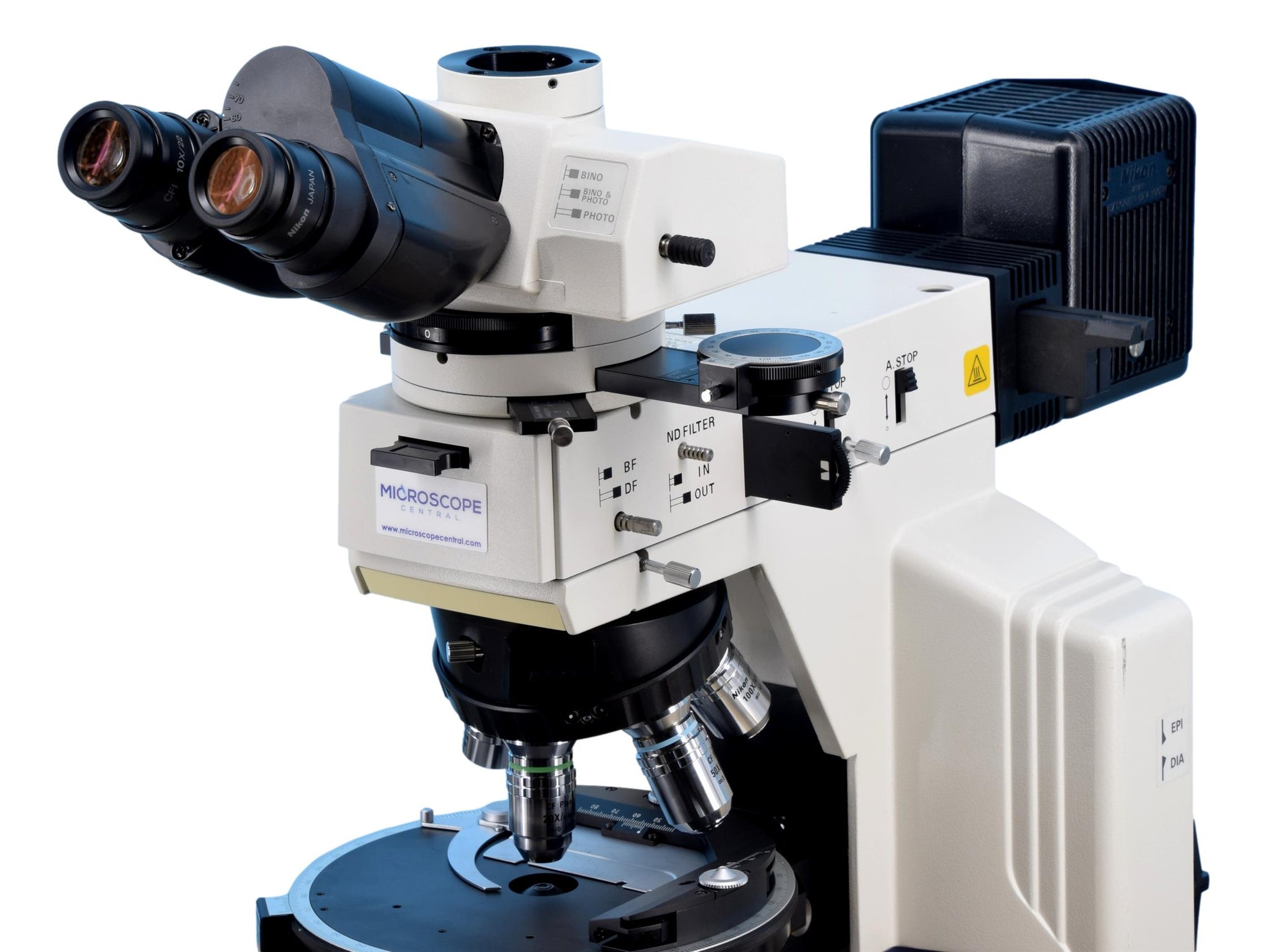 Nikon E600 POL Reflected & Transmitted Polarizing Light Microscope –  Microscope Central