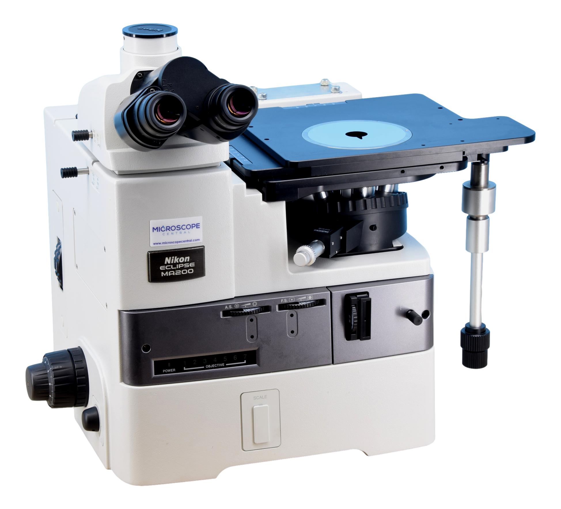Nikon MA200 Inverted Metallurgical Microscope - Brightfield, Darkfield ...