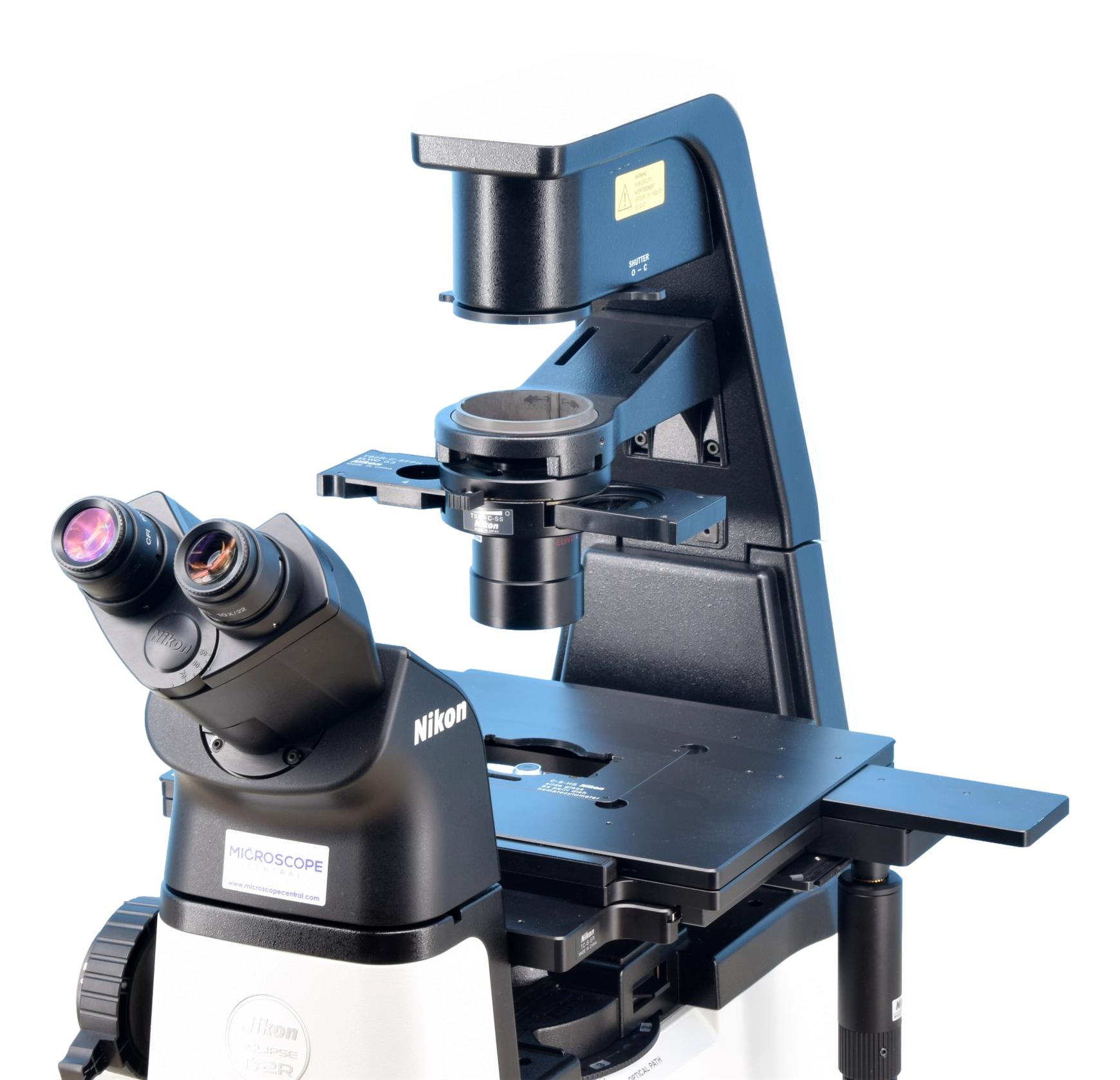 Nikon Ts2R-FL Inverted Phase Contrast Microscope – Microscope Central