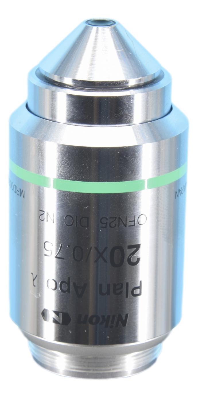 Nikon Plan Apo Lambda 20x Microscope Objective – Microscope Central