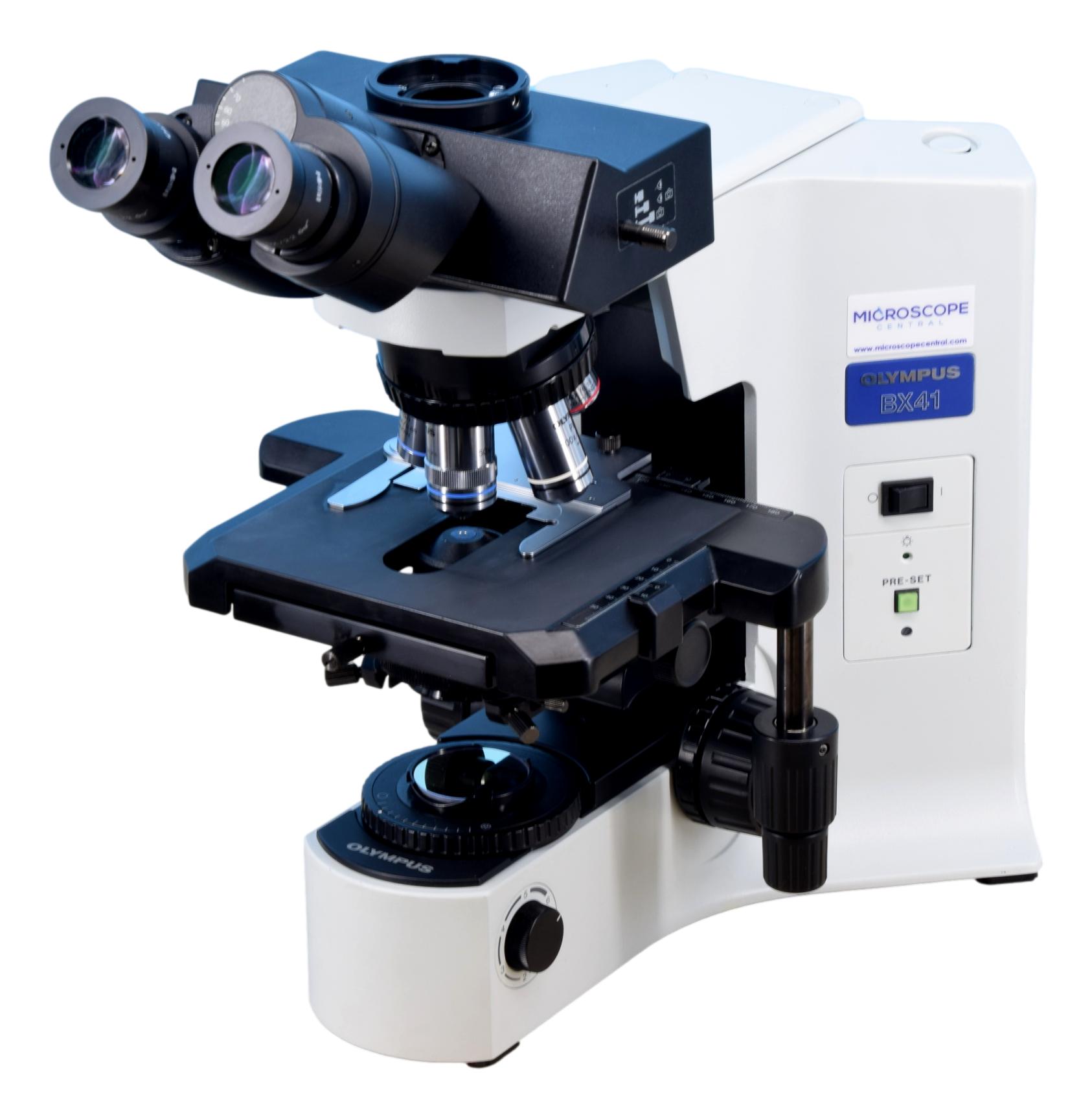 Olympus BX41 Hematology Microscope w/ 50x Oil
