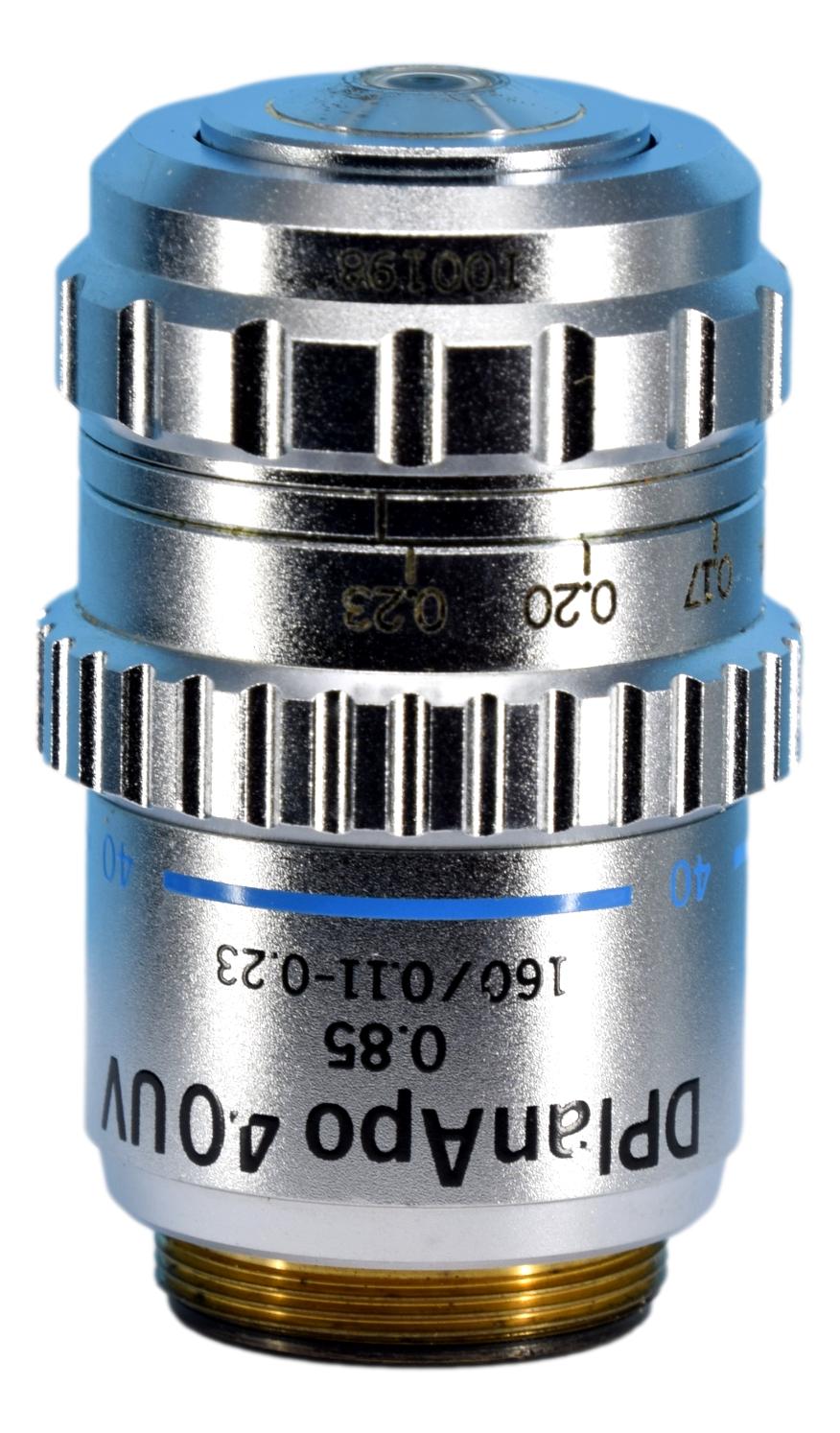 Microscope Objective, Coating Clearer High Transmittance 40/0.65 40X High  Magnification Lens For Biological Microscopes 