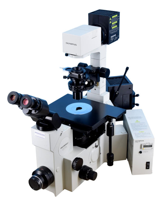 Olympus IX70 Inverted Phase Contrast DIC Fluorescence Microscope