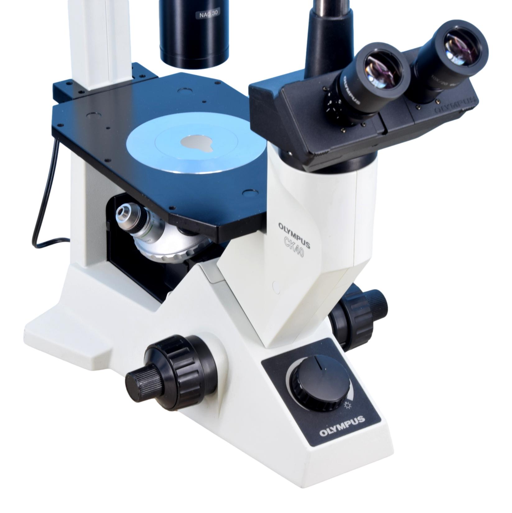 Olympus CK40 Inverted Microscope | Serviced With Warranty – Microscope ...